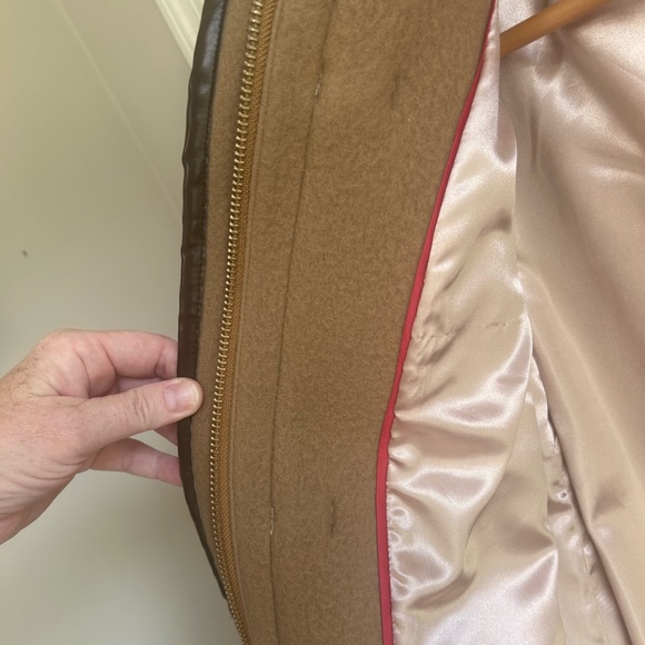 Boiled Wool Full Length Coat - Picture 3 of 6